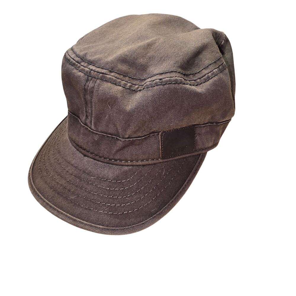 Y2k Brown Levis Cadet Cap
